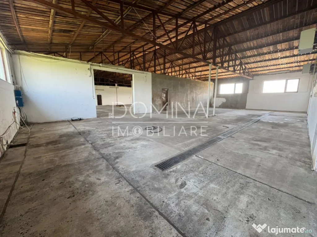 Hala si teren 2,5 ha - infrastructură industrială