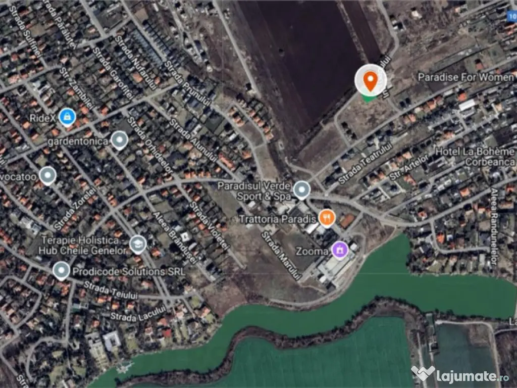 Teren intravilan Corbeanca, langa Paradisul Verde 