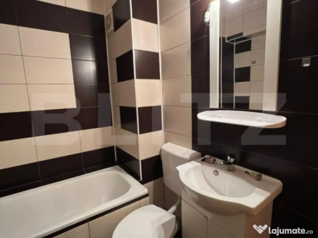 Apartament 2 camere, 44 mp, priveliste frumoasa, zona Edgar