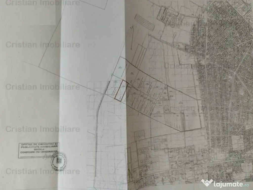 Teren intravilan de constructii Centura-Minerva 30.000 mp cu 