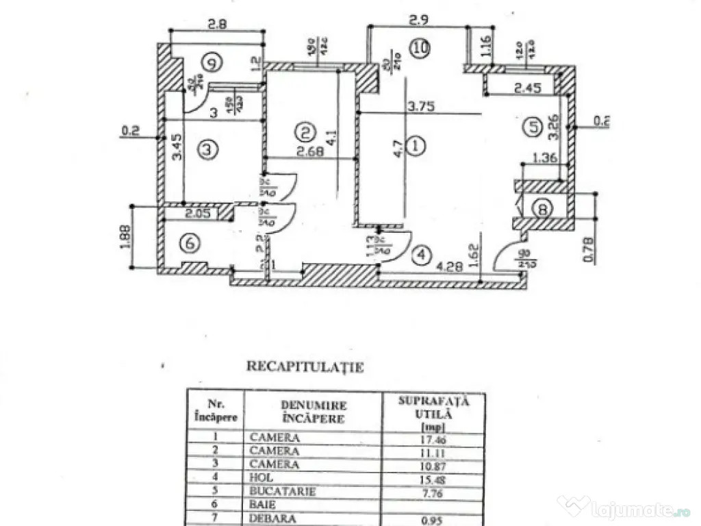 Berceni, Obregea, Apartament 3 camere,Mobilat/Uilat! 