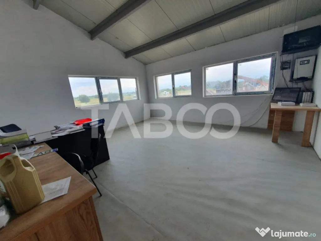 Teren si hala 42.000 mp + zona administrativa la 7 minute de 