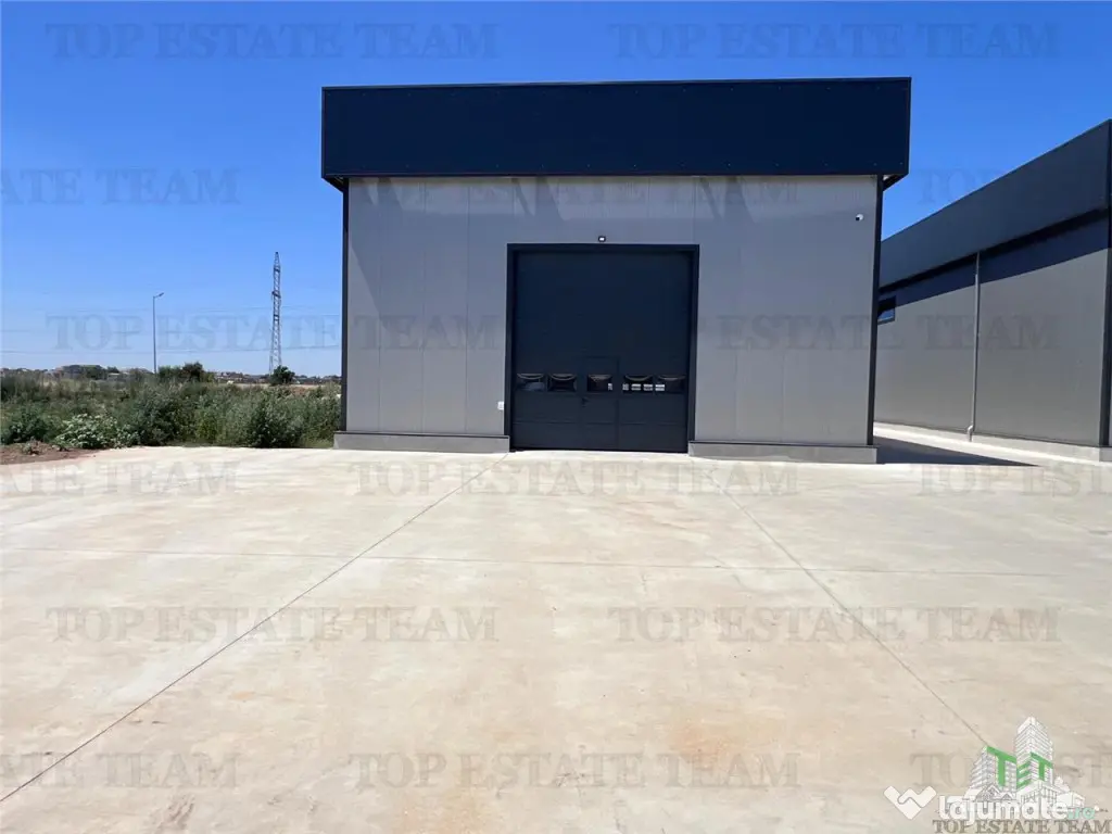 Hala industriala, pretabila, fabrica, productie, service aut