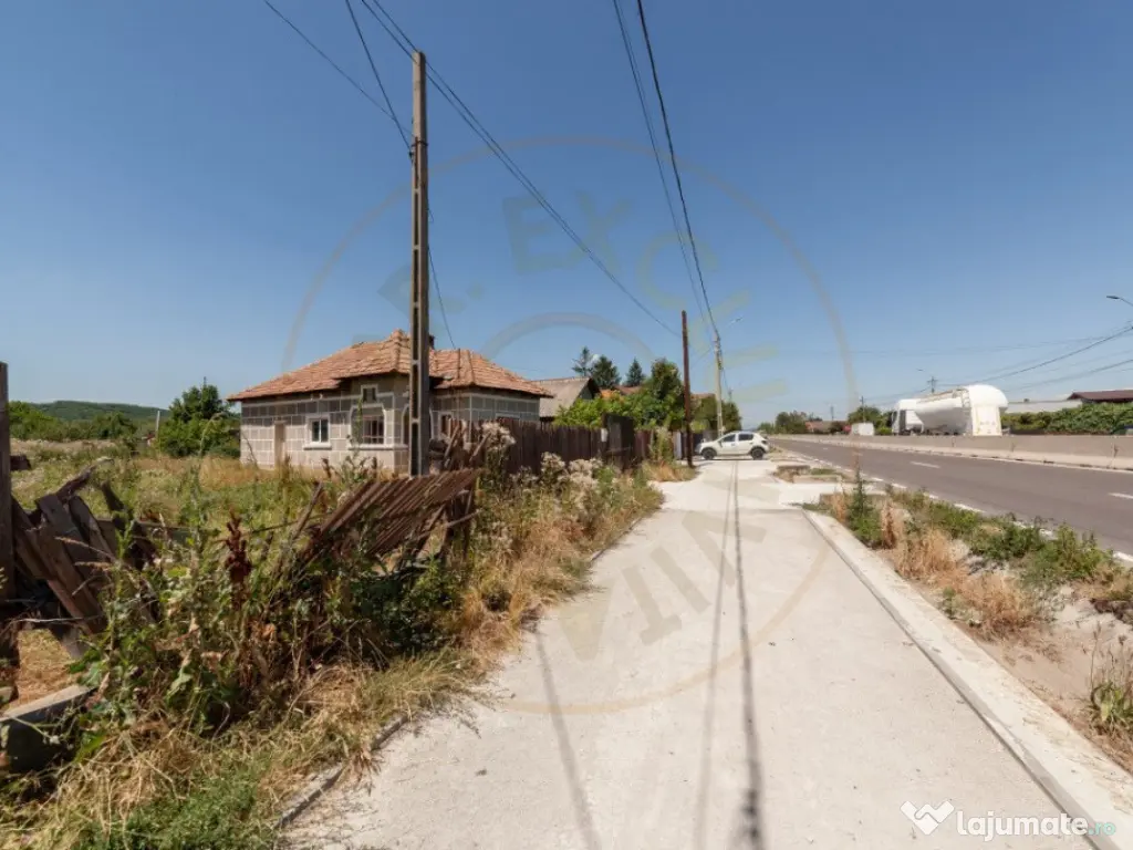 Investitie teren de 3408 mp de 45e/mp -DN 73 E-la 1 min de P