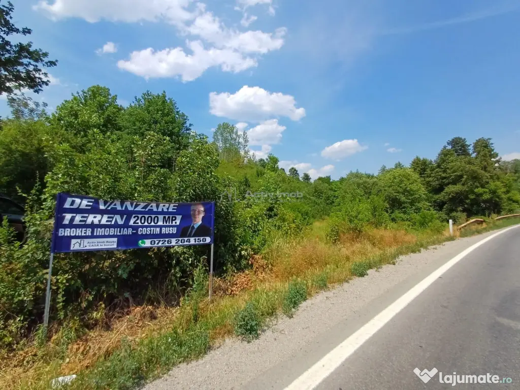 Resita, Terenuri Intravilane 2000 Mp., 28 Euro/Mp., Calea Ca 