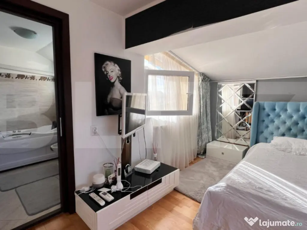 Acasă, în spatele parcului: casă inteligentă cu birou, t