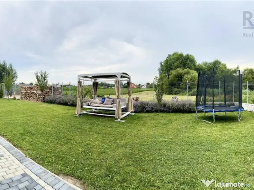 Casa moderna individuala 5 cam | 750 mp teren 