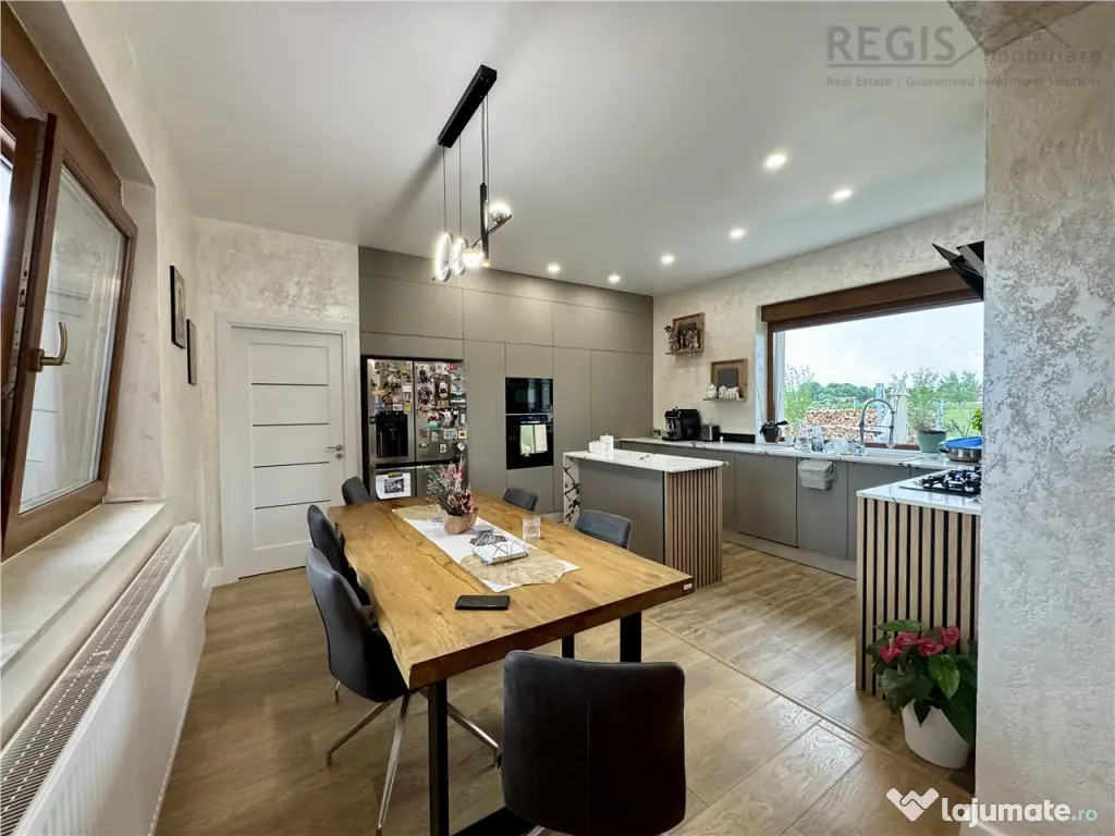 Casa moderna individuala 5 cam | 750 mp teren 