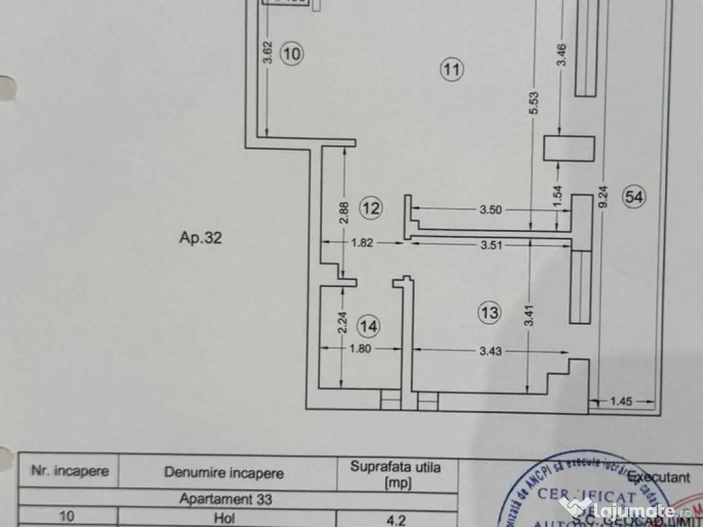 Apartament 2 camere zona Butoaie Mamaia 