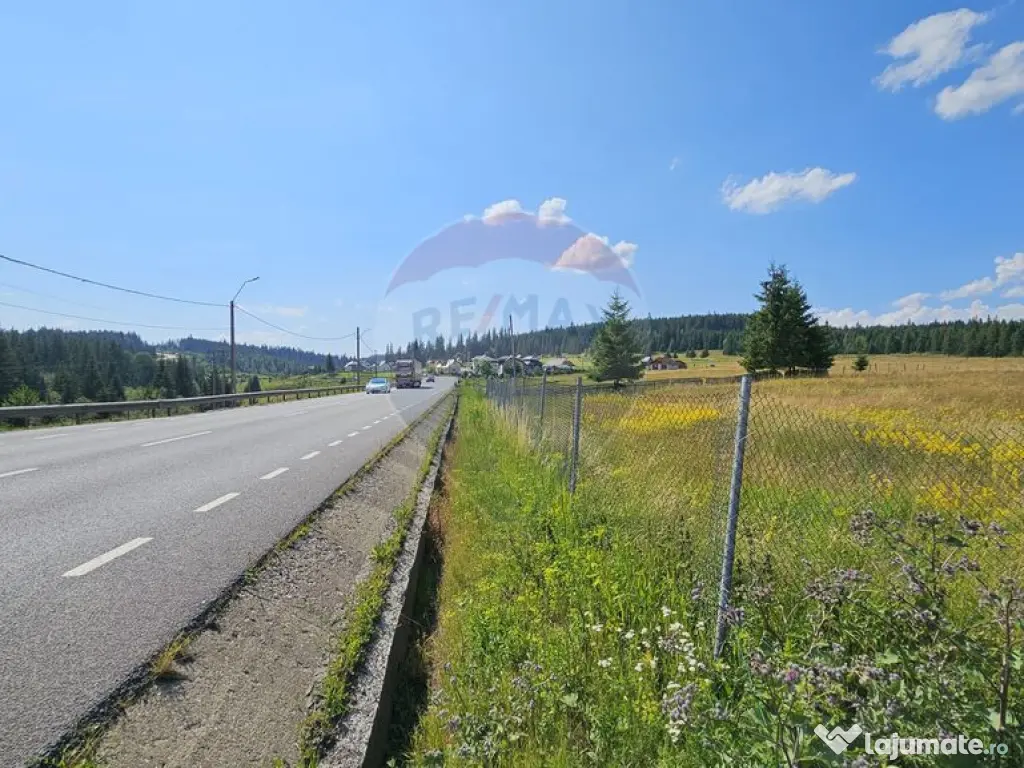 Teren parțial intravilan 30,930 mp Poiana Stampei-DN E58... 