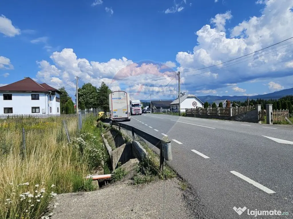 Teren parțial intravilan 30,930 mp Poiana Stampei-DN E58... 