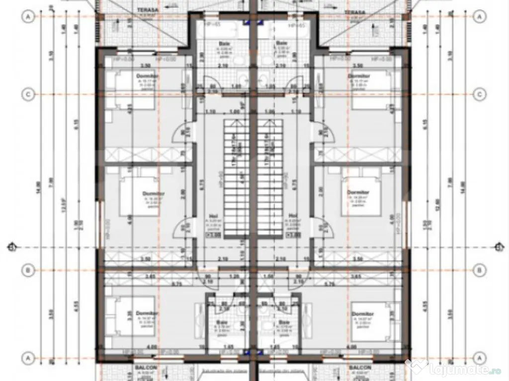 Terenuri cu Autorizatie de Constructie Duplex - 500- 650 m 