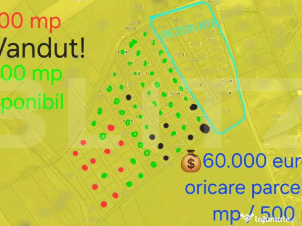Terenuri cu Autorizatie de Constructie Duplex - 500- 650 m 