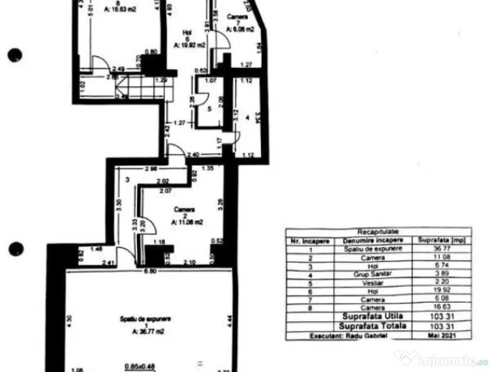 Zona P-ta Norilor sp 103 mp vizibilitate buna