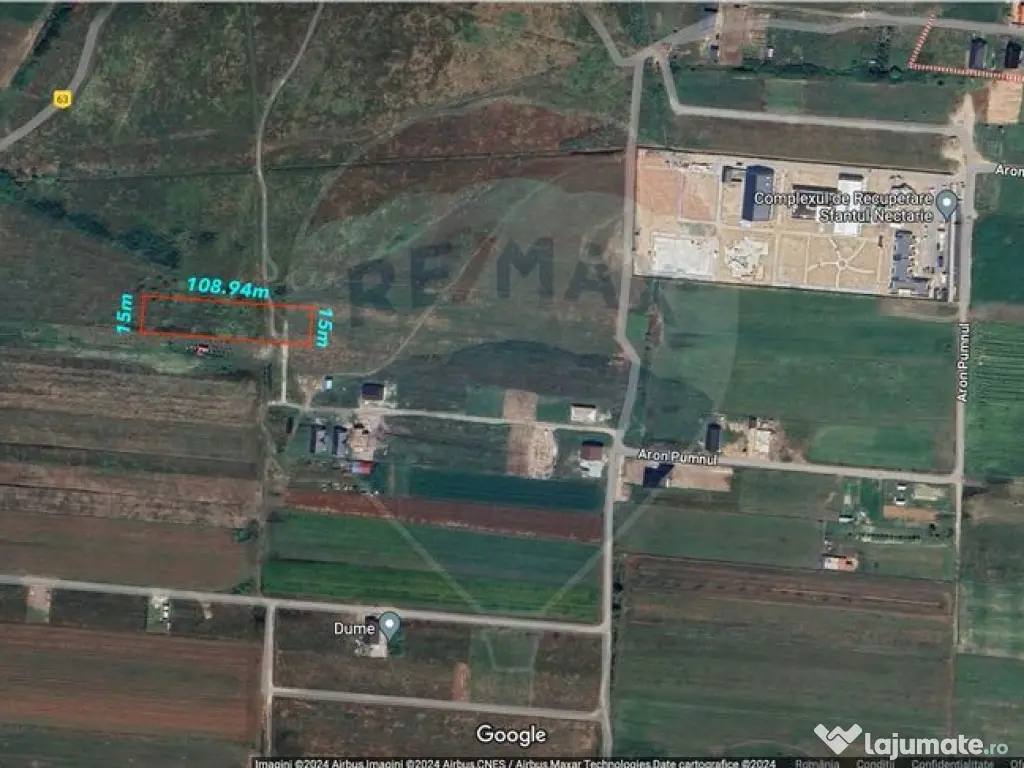 Teren Cihei / 1.632mp/ lângă Fundația Neșu