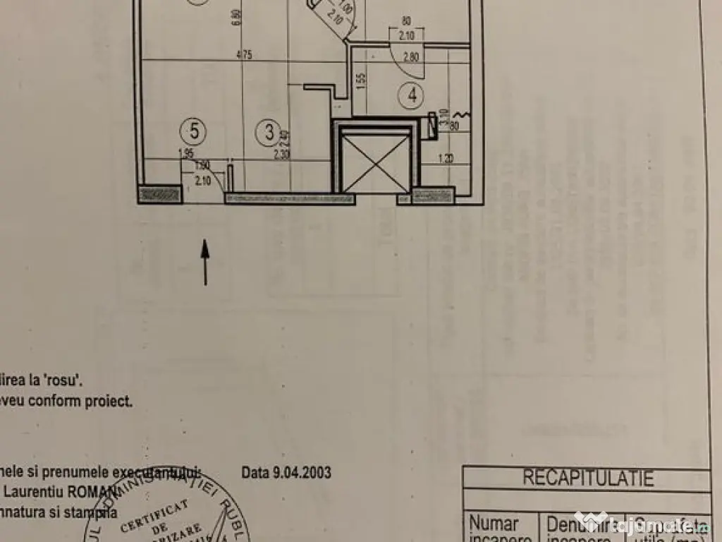 2 camere | Herastrau | Aron Cotrus | bloc boutique 2003 
