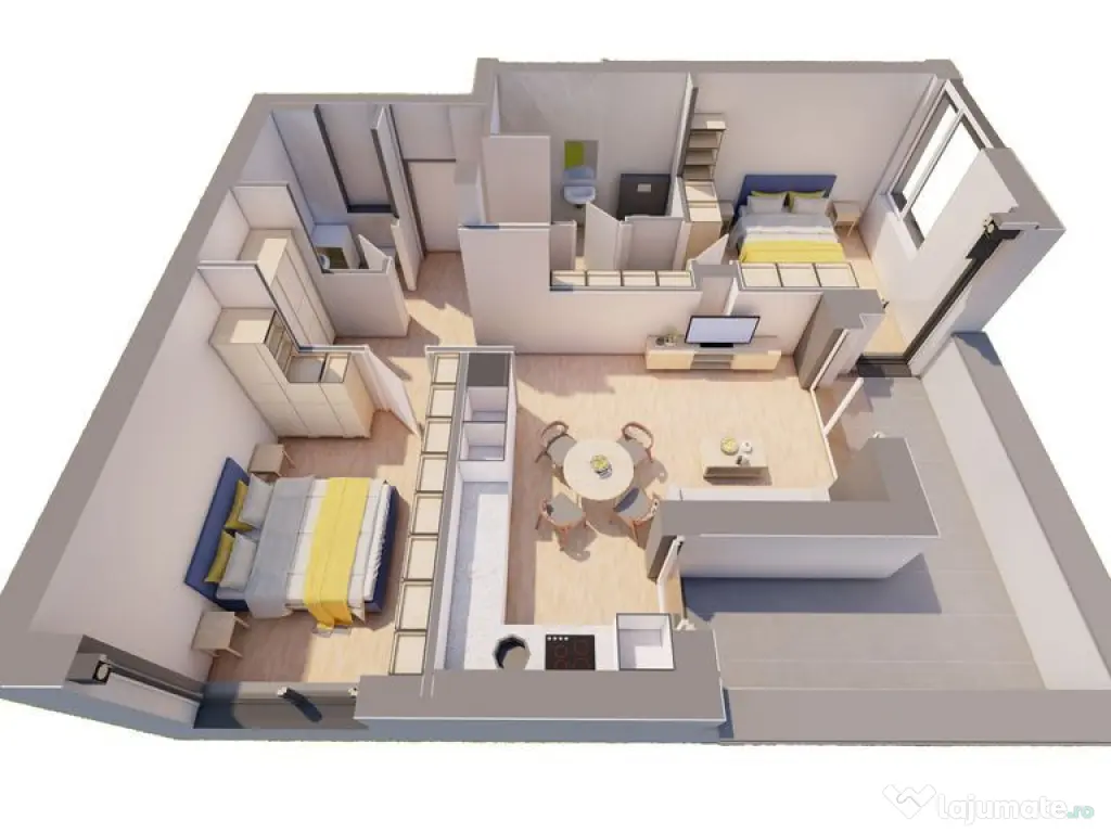 PENTHOUSE ARED cu 3 camere si terasa generoasa Comision 0 