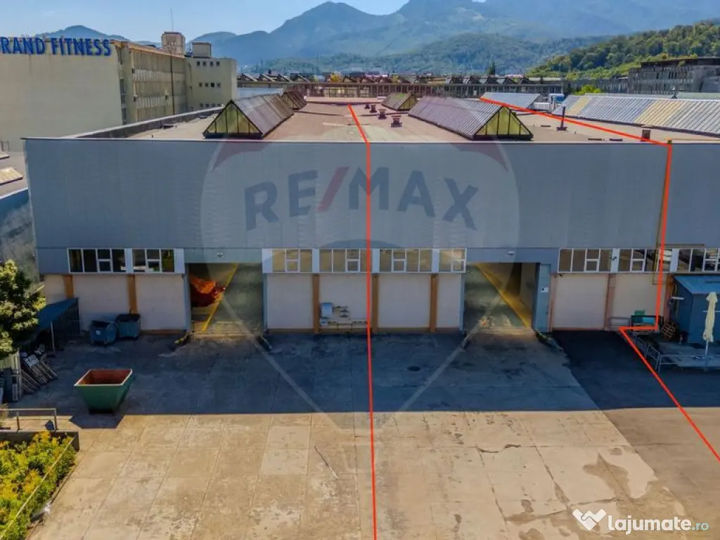 Hala 1870 mp, Parcare, Pod rulant 18 T 