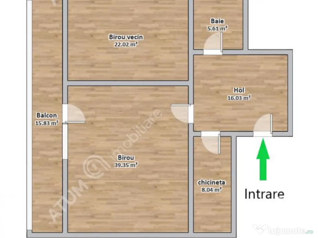 De inchiriat spatiu de birouri in zona centrala din Sibiu 
