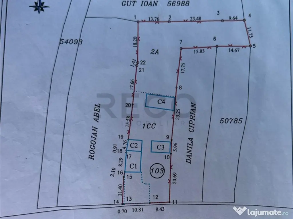 Reco Casa teren intravilan in Tinca 
