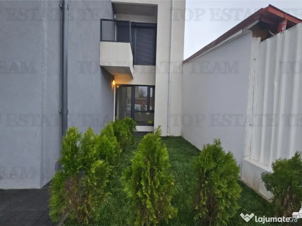 Spatiu comercial nou cu terasa 10 mp, finisaje premium, Pope