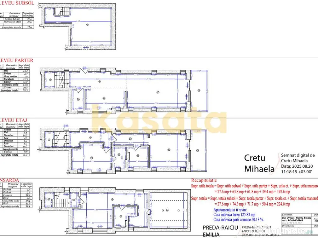 Vila Sisesti | 4 camere | Curte libera 211 mp | VIDEO 