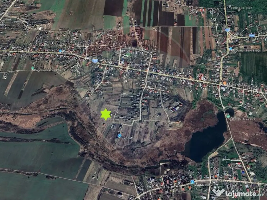 Teren construcție casă P+E+M – 528 mp, Peris, Ilfov, ...