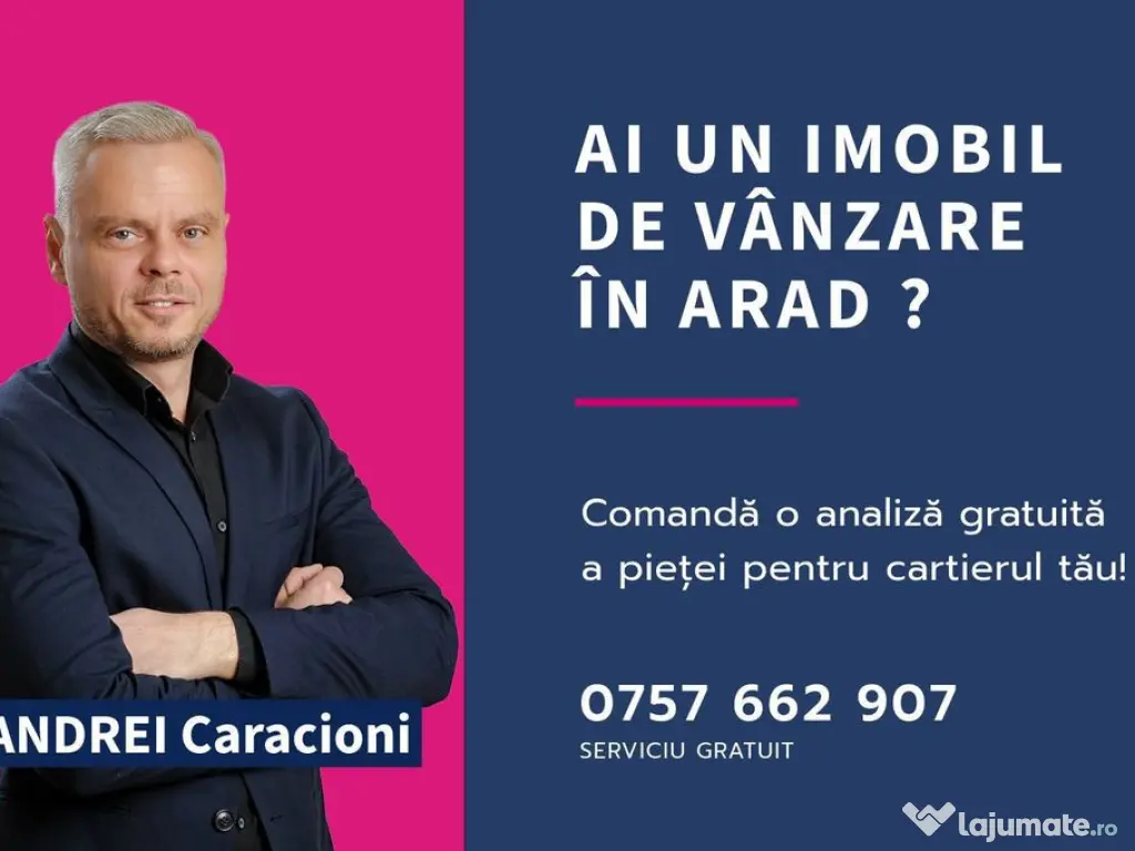 REZERVAT!Vedere directă spre faleza Mureșului, Micalaca... 