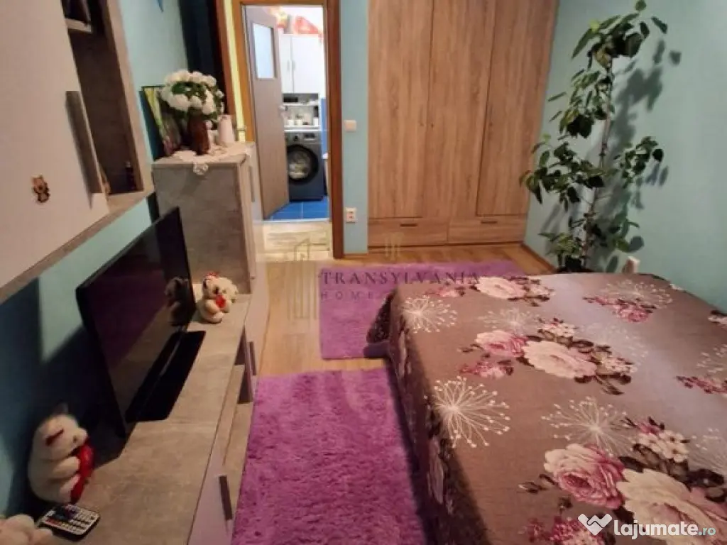 Apartament 2 camere etaj 3, Calea surii mici Sibiu. 