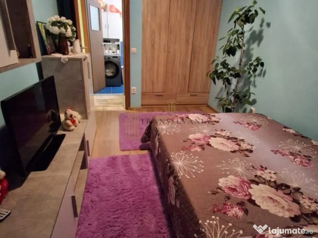 Apartament 2 camere etaj 3, Calea surii mici Sibiu. 