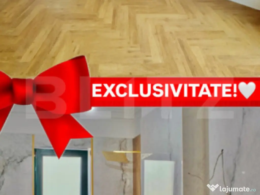 Apartament cu 3 camere Superb, Etaj 1, 70 mp utili, loc de p