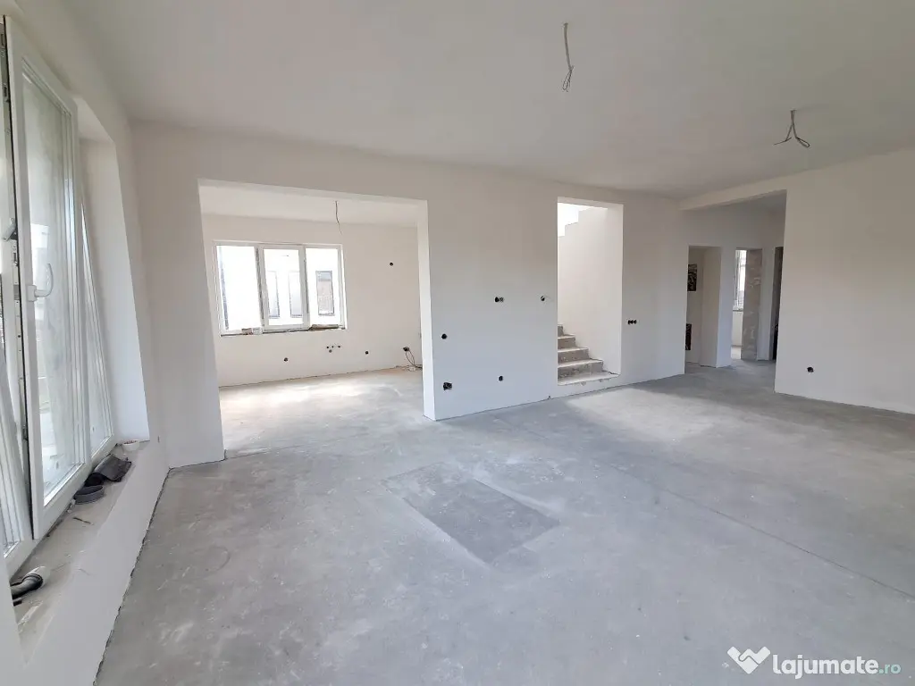 Casa individuala 5 cam P+E, sup.utila 152 mp, teren 601 mp Apahida 