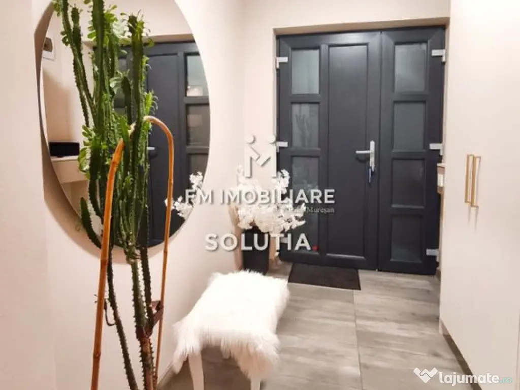 Casă 3 dormitoare, modernă - complet utilată - Săsar!