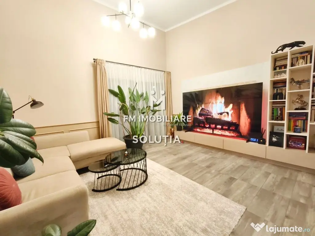 Casă 3 dormitoare, modernă - complet utilată - Săsar!