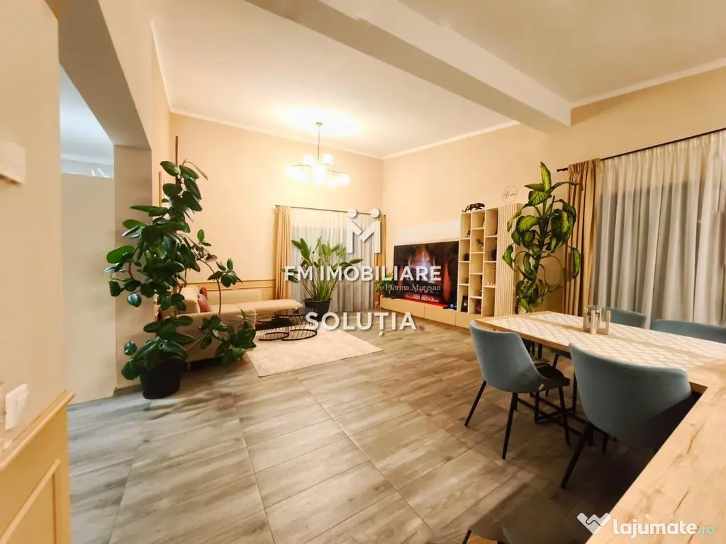 Casă 3 dormitoare, modernă - complet utilată - Săsar!