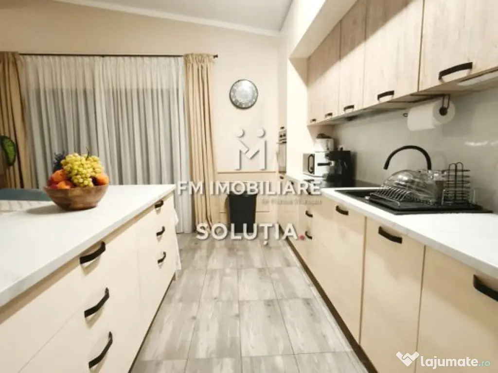 Casă 3 dormitoare, modernă - complet utilată - Săsar!