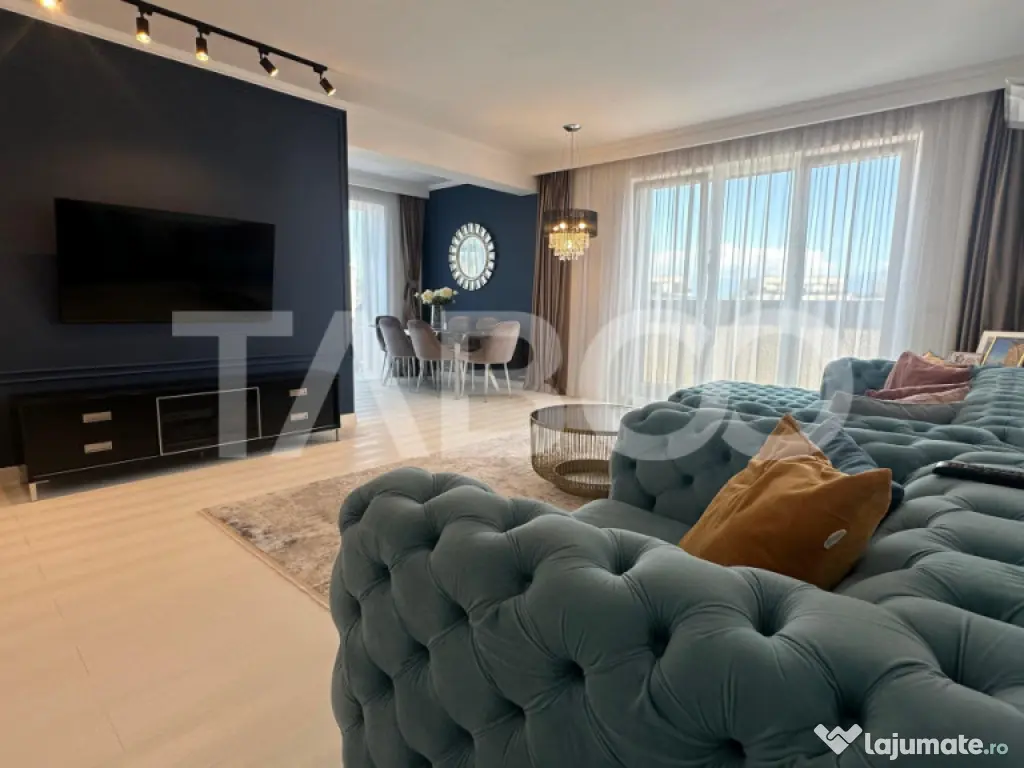 Penthouse 3 camere de lux 2 bai loc de parcare zona Lupeni S 
