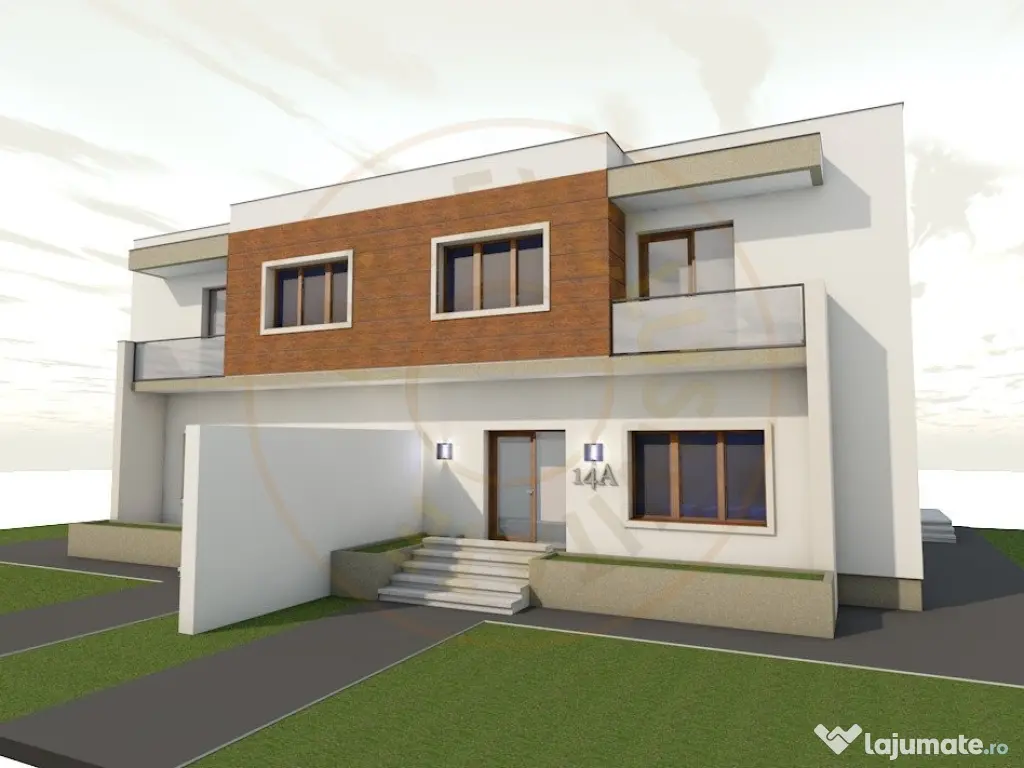 Casă Duplex La Cheie - Finisaje Personalizabile - Teren de 