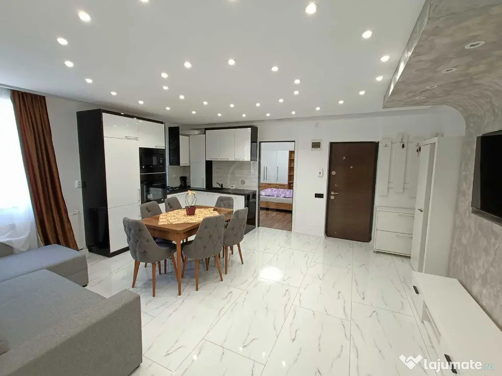 Apartament 3 camere, 60 mp utili, mobilat lux, Florești – zona Metro, 