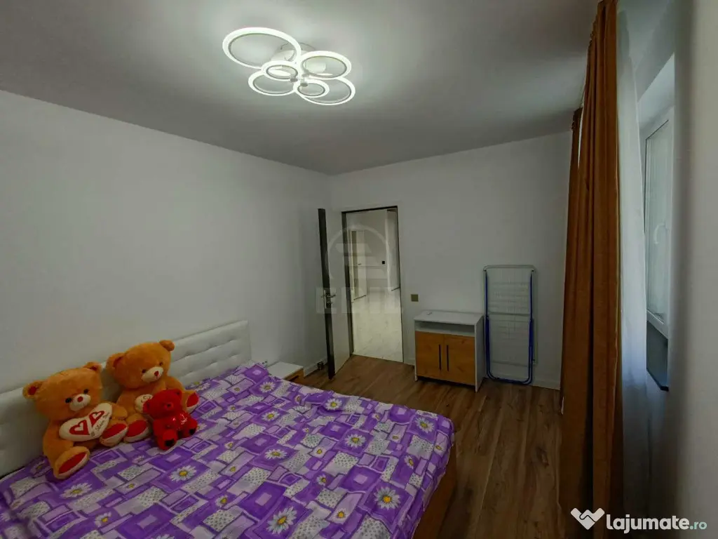 Apartament 3 camere, 60 mp utili, mobilat lux, Florești – zona Metro, 