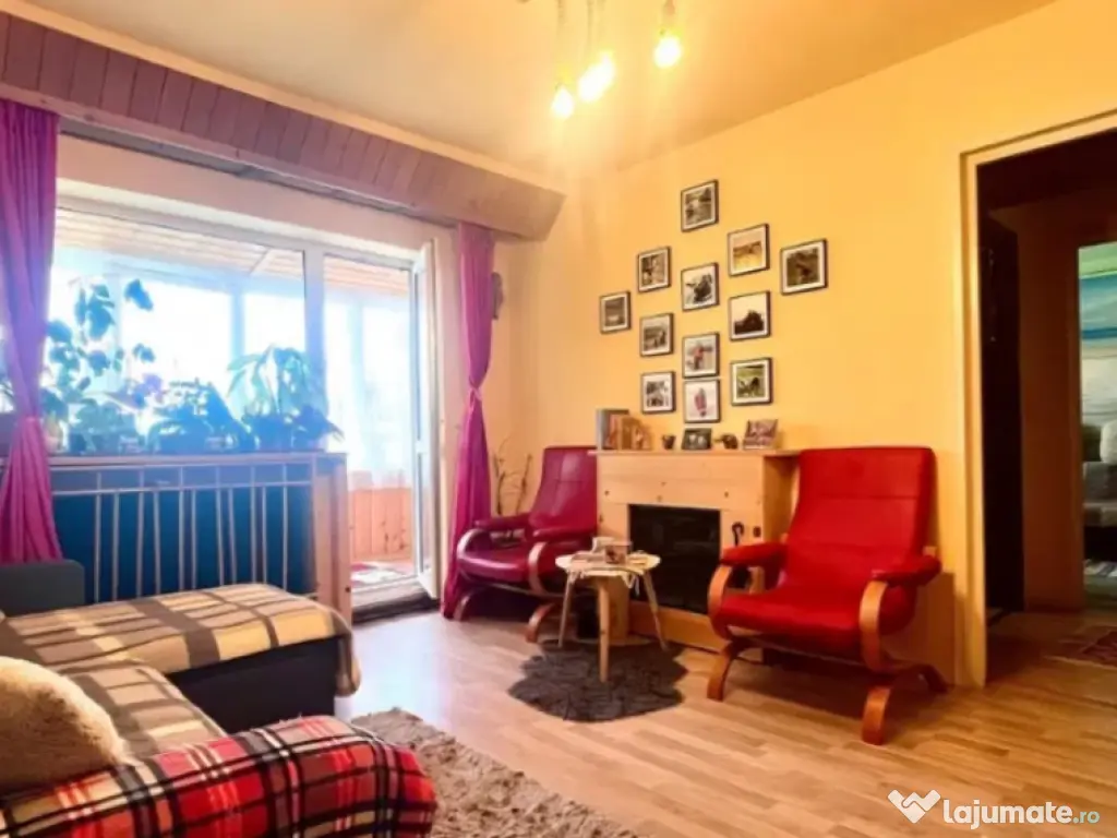 Apartament 2 camere, semidecomandat - zona Astra.