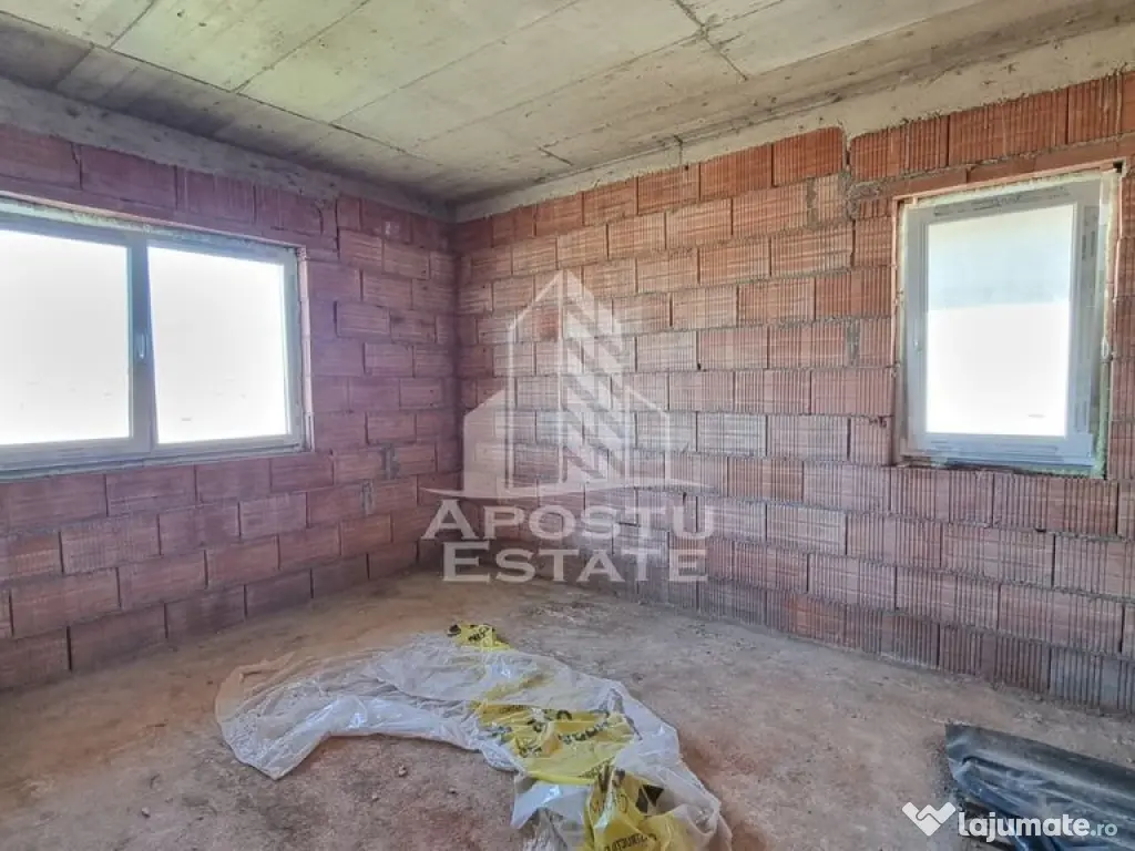 Casa individuala la rosu sau la cheie, Giarmata 