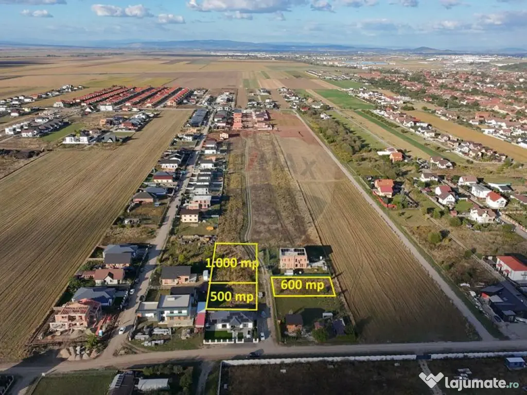 Teren Cristian 500 mp Gata de Construit! 