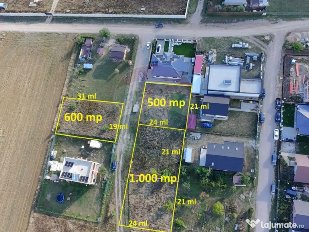 Teren Cristian 500 mp Gata de Construit! 