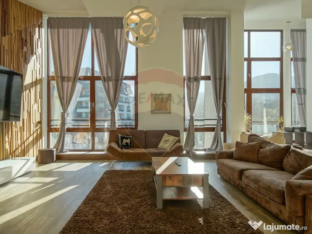 EXCLUSIVITATE ÎN POIANA BRAȘOV – PENTHOUSE IMPRESIONA... 