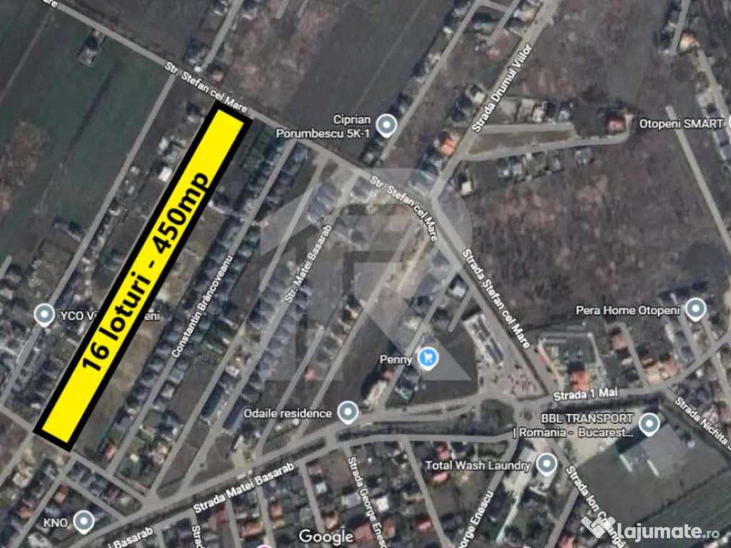 Otopeni - Loturi pentru case - Str. Constantin Brancoveanu - 
