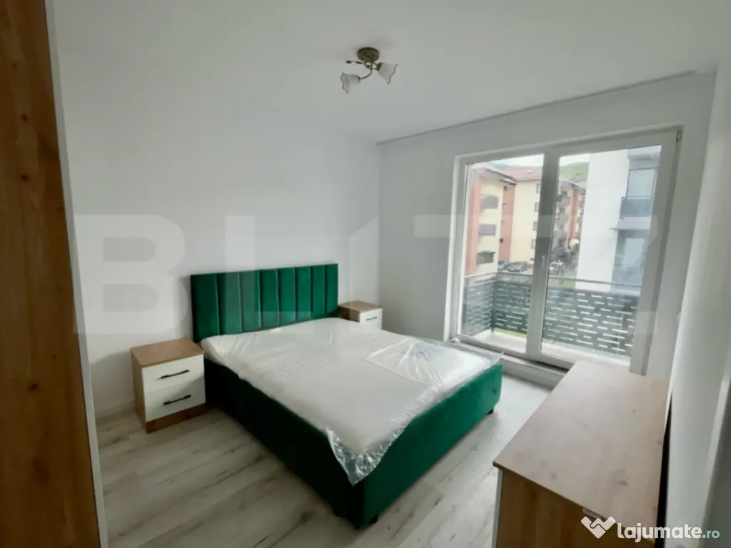 Apartament cu 2 camere, 50 mp, prima închiriere, parcare, z