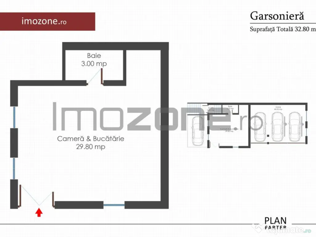 Garsoniera de vanzare, bloc nou, finisatala cheie, centra... 