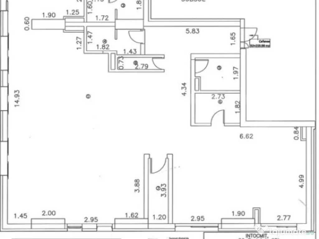 Spațiu comercial alimentație publică, 220 mp, zona Tăiet