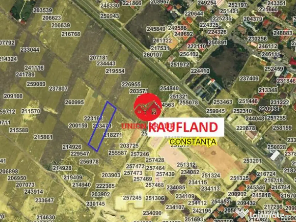 Teren 2500 mp zona Boreal